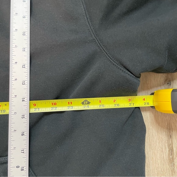 Men’s Carhartt Size 3XL Black Hooded Flannel Lined Canvas Work Jacket - Picture 7 of 17